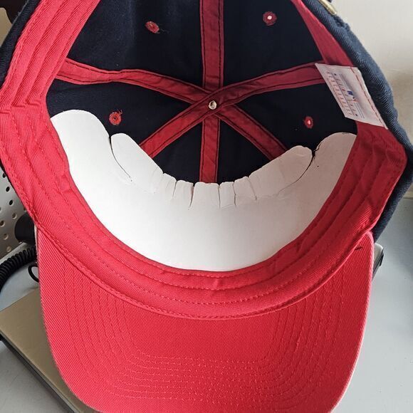 VINTAGE Atlanta Braves MLB Baseball Drew Pearson Hat Strapback Unworn Sports - Picture 8 of 10